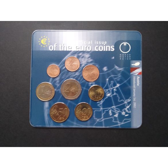 EU Euro set Unc Austria