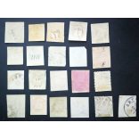 Hungary 1874-98 newspaper stamp 21 pcs. used