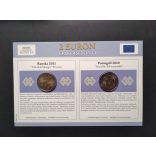 EU 2 Euro set of 2 pcs commemorative coins Unc
