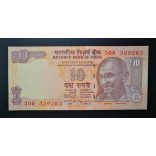 India 10 Rupees 2014 Unc