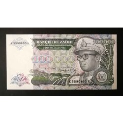 Zaire 100000 Zaires 1992 UNC