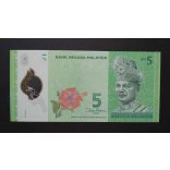 Malaysia 5 Ringgit 2011 UNC