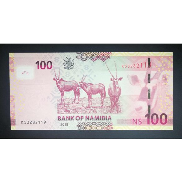 Namibia 100 Dollars 2018 Unc
