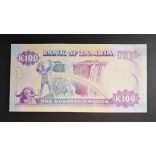 Zambia 100 Kwacha 1991 Unc-