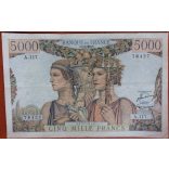 France 5000 Francs 1953 F-