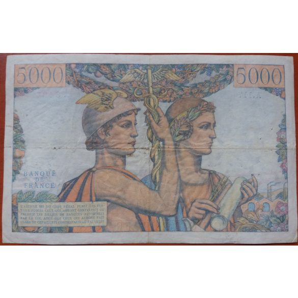 France 5000 Francs 1953 F-