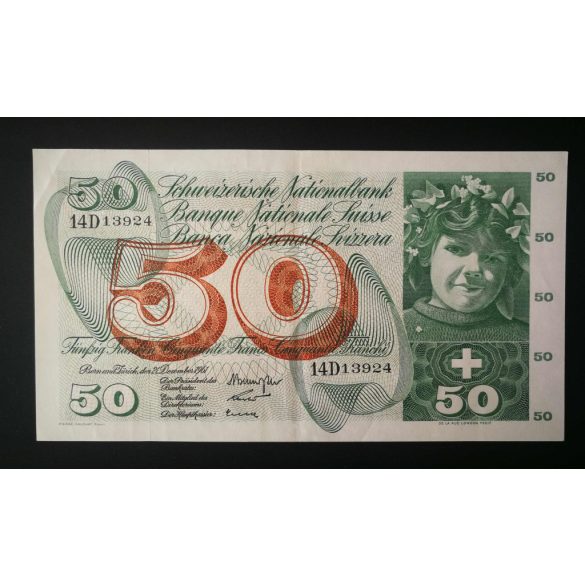Svájc 50 Francs 1961 XF