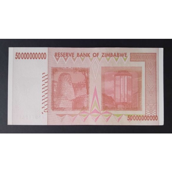 Zimbabwe 50 milliárd Dollars 2008 UNC