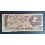 Vietnam 200 Dong 1950 VG+