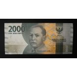 Indonesia 2000 Rupiah 2016 Unc