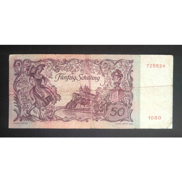 Ausztria 50 Schilling 1951 F