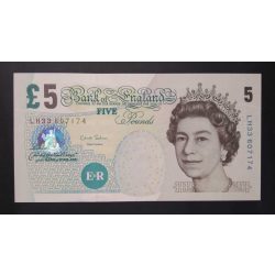 Anglia 5 Pounds 2002 Unc