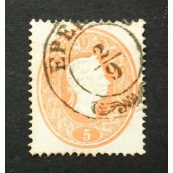 Magyarország 1861 Könyvnyomat 5 Kr. EPER(JES)