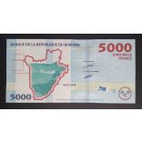 Burundi 5000 Francs 2018 Unc