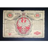 Poland 10 Marek 1917 VG
