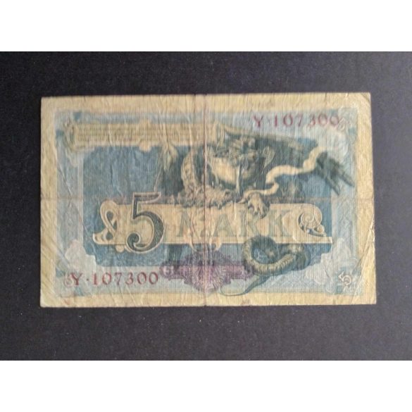 Germany 5 Mark 1904 F