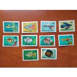 1962 Akváriumi díszhalak ** vágott