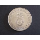 Németország 10 Mark 1974 25 éves az NDK aUNC
