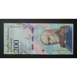 Venezuela 200 Bolivares 2018 UNC 