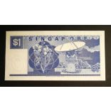Singapore 1 Dollar 1987 Unc