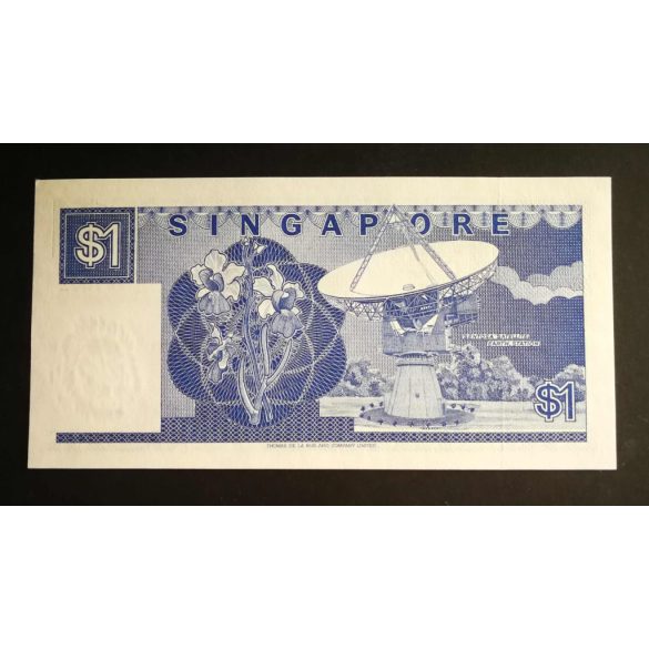 Singapore 1 Dollar 1987 Unc