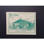Austria 20 Heller 1920 Unc Innerschwandt