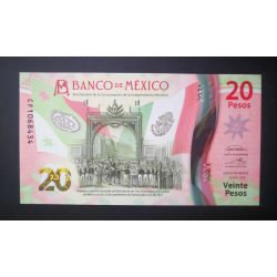 Mexikó 20 Pesos 2022 UNC 