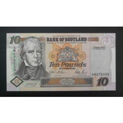 Skócia 10 Pounds Sterling 1995 Aunc