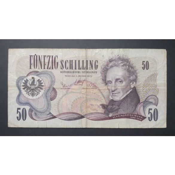 Ausztria 50 Schilling 1970 F