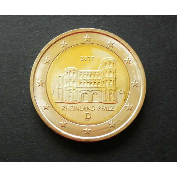 Németország 2 Euro 2017 Rheinland-Pfalz J AUNC+