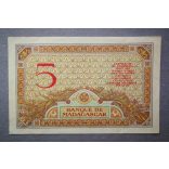 Madagascar 5 Francs 1937 XF