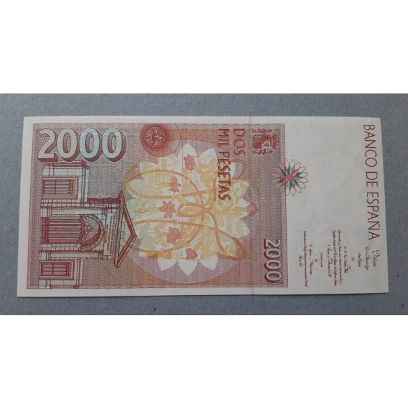 Spain 2000 Pesetas 1992 aUNC+