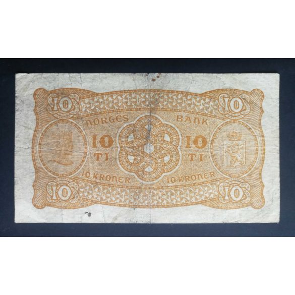 Norway 10 Kroner 1942 F