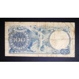 Greece 100 Drachmai 1944 VG+