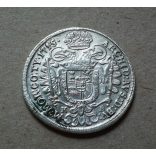 Magyarország III. Károly 1/2 Tallér 1715 KB 13,7 g ezüst