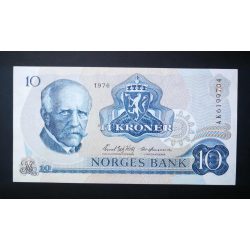 Norway 10 Kroner 1976 UNC