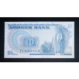 Norway 10 Kroner 1976 UNC