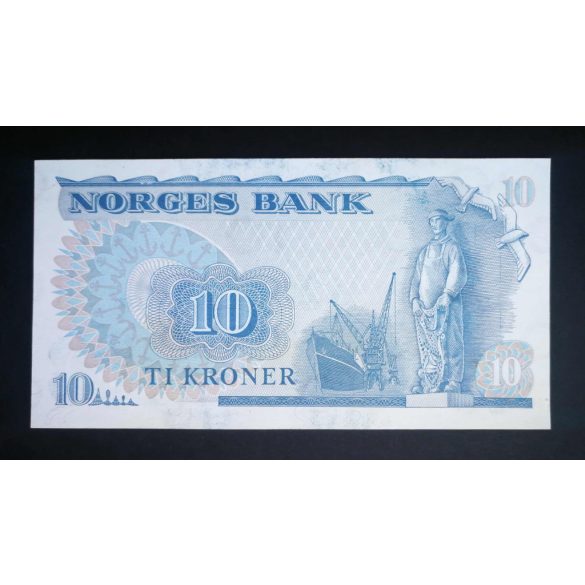 Norway 10 Kroner 1976 UNC