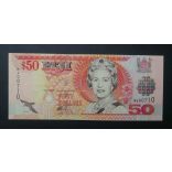 Fiji 50 Dollars 2002 UNC