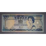 Fiji 20 Dollars 1992 UNC-