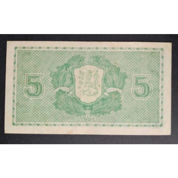 Finland 5 Mark 1939 VF