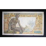 France 1000 Francs 1943 VG+