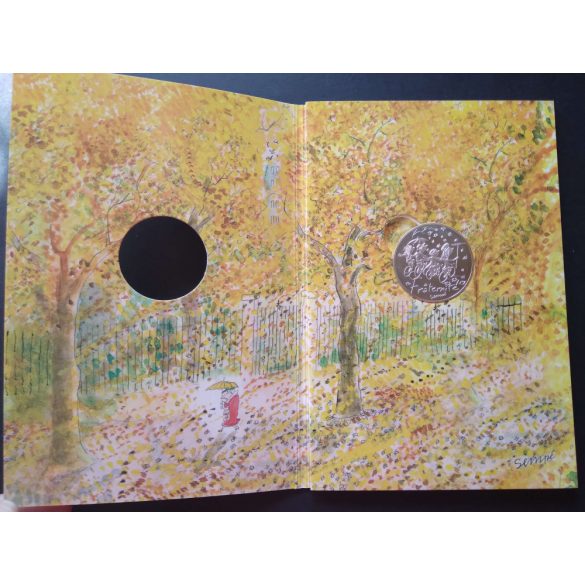 France 10 Euro 2014 Fraternité commemorative coin in decorative packaging