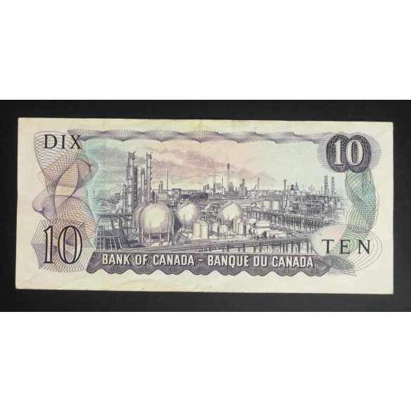 Canada 10 Dollars 1971 F+