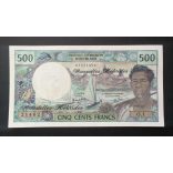 New Hebrides 500 Francs 1979 UNC