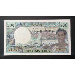 New Hebrides 500 Francs 1979 UNC