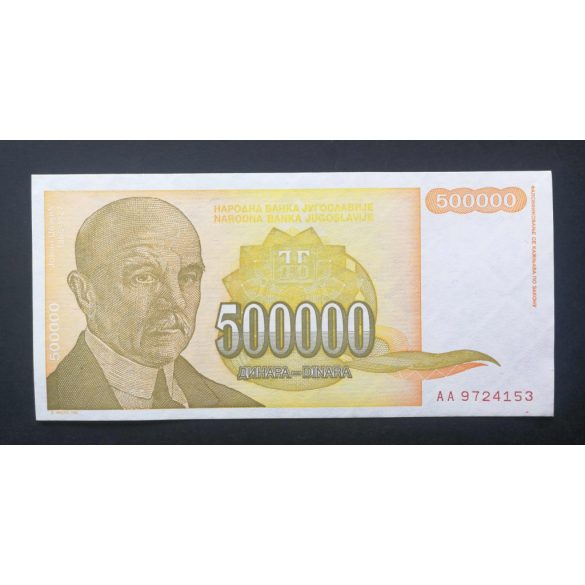 Jugoszlávia 500000 Dinara 1994 Unc