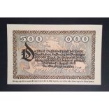 Germany 500000 Mark 1923 Unc Düsseldorf