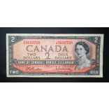 Canada 2 Dollars 1961 F