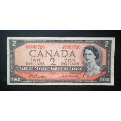 Canada 2 Dollars 1961 F